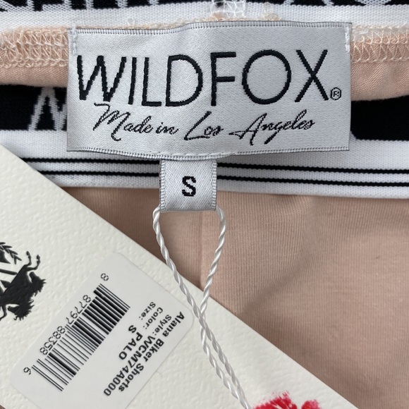 Wildfox Alana Biker Shorts NWT Size Small - Picture 5 of 7